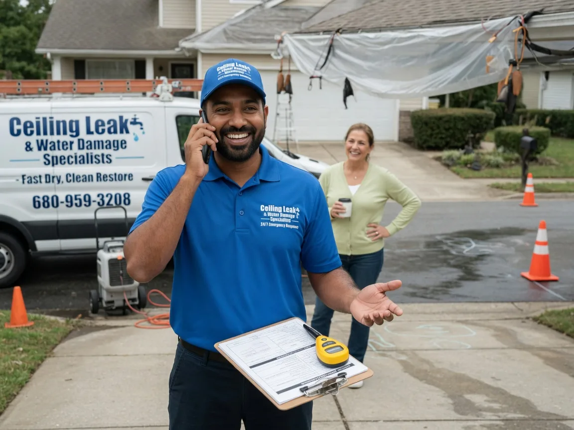 Ceiling Leak Cleanup Lindon, CO FAQs